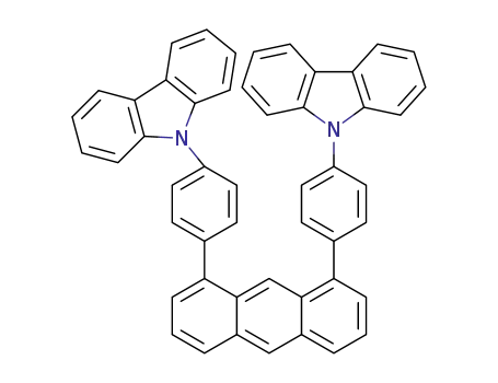 1,8-bis[4-(9R-carbazole-9-yl)phenyl]anthracene