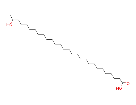 27-hydroxy-octacosanoic acid
