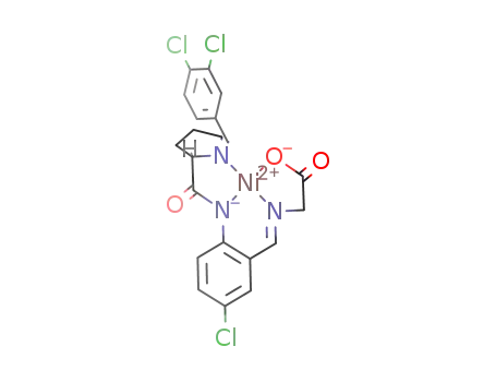 nickel, [N-[[5-chloro-2-[[[(R)-1-[(3,4-dichlorophenyl)methyl]-2-pyrrolidinyl-kN]carbonyl]amino-kN]phenyl]phenylmethylene]-glycinato(2-)-kN,kO], (SP-4-4)