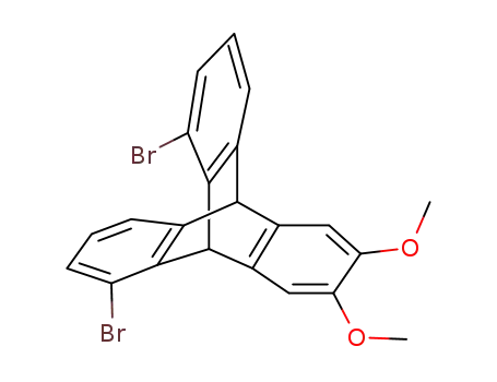 1,13-dibromo-6,7-dimethoxytriptycene