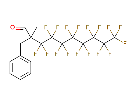 2-benzyl-3,3,4,4,5,5,6,6,7,7,8,8,9,9,10,10,10-heptadecafluoro-2-methyldecanal