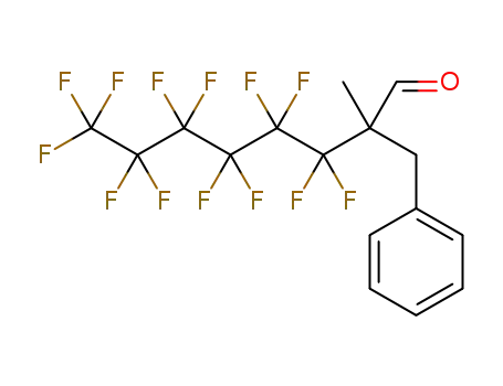 2-benzyl-3,3,4,4,5,5,6,6,7,7,8,8,8-tridecafluoro-2-methyloctanal