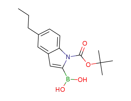 (1-Boc-5-propyl-1H-indol-2-yl)boronic acid