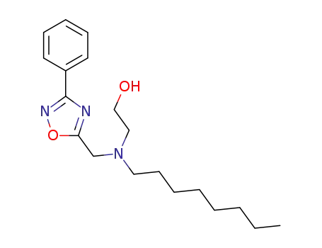 5-[(2-hydroxyethyl)(N-octyl)aminomethyl]-3-phenyl-1,2,4-oxadiazole
