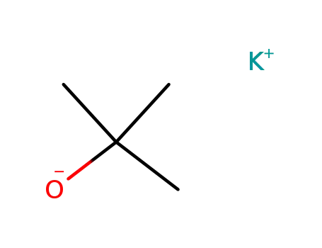 Molecular Structure of 865-47-4 (Potassium tert-butoxide)