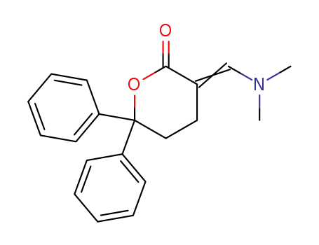 3-Dimethylaminomethylen-6,6-diphenyl-tetrahydro-2(2H)pyranon