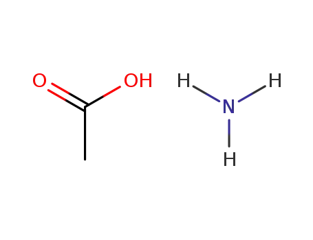 Molecular Structure of 631-61-8 (Ammonium acetate)
