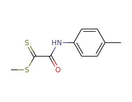 Oxo-p-tolylamino-dithioacetic acid methyl ester