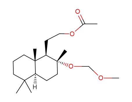 (1R,2R,4aS,8aS)-(-)-1-(2'-acetoxyethyl)-1,2,3,4,4a,5,6,7,8,8a-decahydro-2-(methoxymethyloxy)-2,5,5,8a-tetramethylnaphthalene