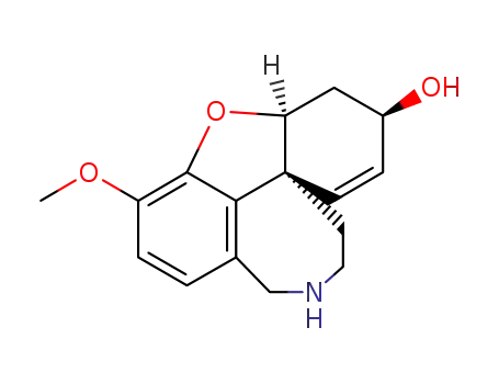 Molecular Structure of 41303-74-6 (N-DESMETHYLGALANTHAMINE)