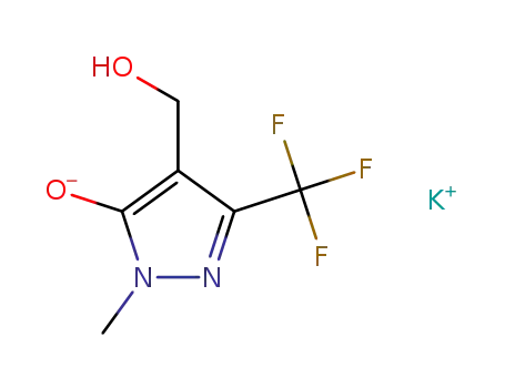 potassium 4-(hydroxymethyl)-1-methyl-3-(trifluoromethyl)-1H-pyrazol-5-olate