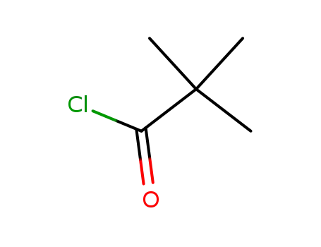 Molecular Structure of 3282-30-2 (Pivaloyl chloride)