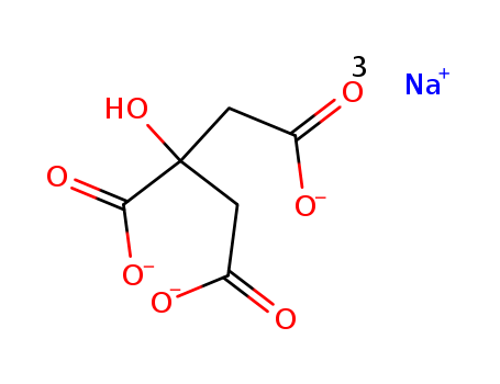 1,2,3-Propanetricarboxylicacid, 2-hydroxy-, sodium salt (1:3)(68-04-2)