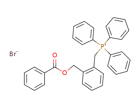 [(o-benzoyloxymethyl)phenylmethyl]triphenylphosphonium bromide