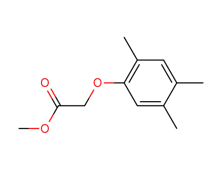 Molecular Structure of 95450-50-3 (Acetic acid, (2,4,5-trimethylphenoxy)-, methyl ester)