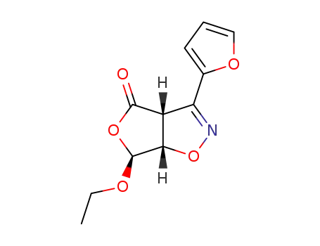 (3aR,6S,6aS)-6-Ethoxy-3-furan-2-yl-6,6a-dihydro-3aH-furo[3,4-d]isoxazol-4-one