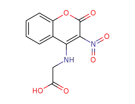 N-(3-nitrocoumarin-4-yl)glycine