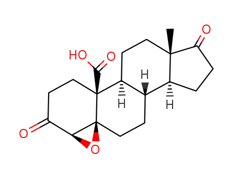 3,17-dioxo-4β,5-epoxy-5β-androstan-19-oic acid