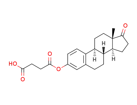 Molecular Structure of 58534-72-8 (ESTRONE 3-HEMISUCCINATE)