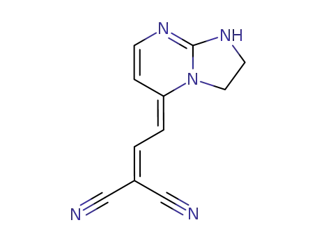 <2-(2,3-Dihydroimidazo<1,2-a>pyrimidin-5(1H)-ylidene)ethylidene>propanedinitrile