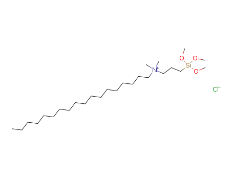 1-Octadecanaminium,N,N-dimethyl-N-[3-(trimethoxysilyl)propyl]-, chloride (1:1)