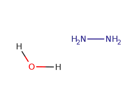 Molecular Structure of 7803-57-8 (Hydrazine hydrate)