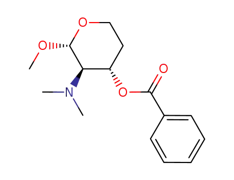 O-benzoyl-3-dimethylamino-2-didesoxy-2,4-α-D,L-threo-pentopyranoside de methyle