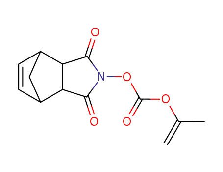 Carbonic acid 3,5-dioxo-4-aza-tricyclo[5.2.1.02,6]dec-8-en-4-yl ester isopropenyl ester