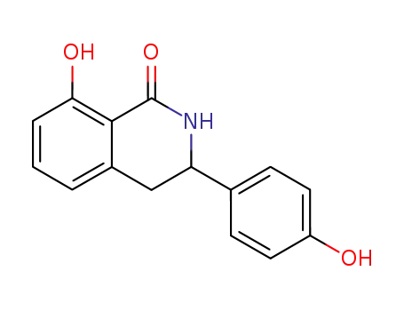 dl-3,4-dihydro-8-hydroxy-3-(p-hydroxyphenyl)isocarbostyryl