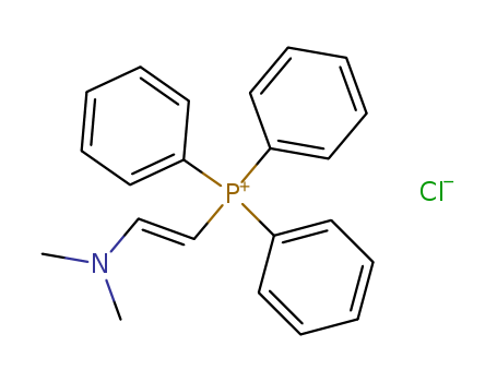 Phosphonium, [2-(dimethylamino)ethenyl]triphenyl-, chloride