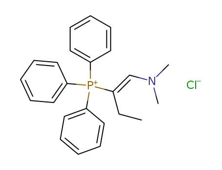 Phosphonium, [1-[(dimethylamino)methylene]propyl]triphenyl-, chloride