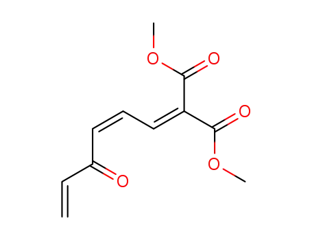 2-((Z)-4-Oxo-hexa-2,5-dienylidene)-malonic acid dimethyl ester