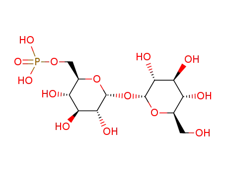 Molecular Structure of 4484-88-2 ([3,4,5-trihydroxy-6-[3,4,5-trihydroxy-6-(hydroxymethyl)oxan-2-yl]oxy-oxan-2-yl]methoxyphosphonic acid)