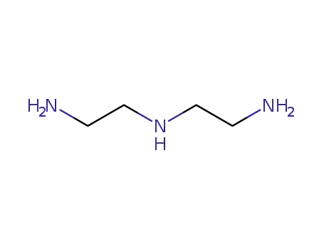 Molecular Structure of 111-40-0 (Diethylenetriamine)
