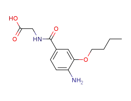 N-(3-butoxy-4-aminobenzoyl)glycine
