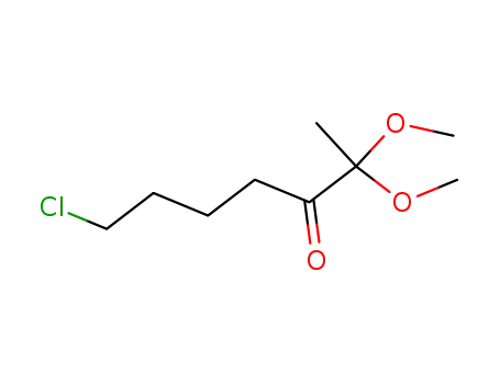 7-chloro-2,2-dimethoxy-3-heptanone