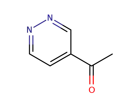 Molecular Structure of 50901-46-7 (Ethanone, 1-(4-pyridazinyl)- (9CI))