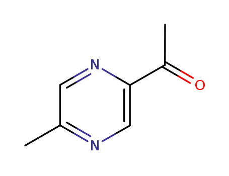 Molecular Structure of 22047-27-4 (Ethanone, 1-(5-methylpyrazinyl)-)