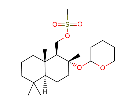 Methanesulfonic acid (1S,2R,4aS,8aS)-2,5,5,8a-tetramethyl-2-(tetrahydro-pyran-2-yloxy)-decahydro-naphthalen-1-ylmethyl ester