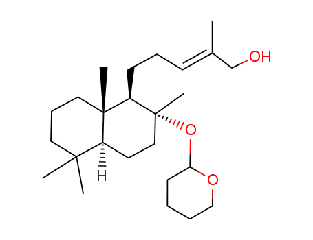 (E)-2-Methyl-5-[(1R,2R,4aS,8aS)-2,5,5,8a-tetramethyl-2-(tetrahydro-pyran-2-yloxy)-decahydro-naphthalen-1-yl]-pent-2-en-1-ol