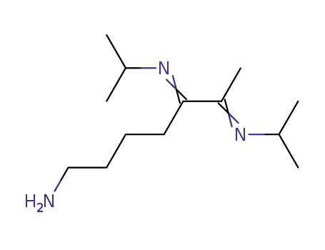 5,6-Bis-[(E)-isopropylimino]-heptylamine