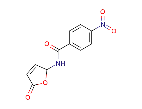4-Nitro-N-(5-oxo-2,5-dihydro-furan-2-yl)-benzamide