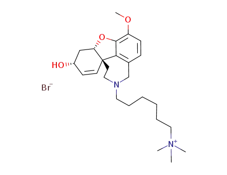 10-N-demethyl-10-N-(6'-trimethylammoniumhexyl)-galanthamine bromide