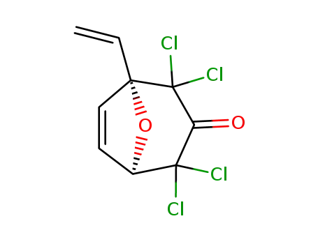2,2,4,4-tetrachloro-1-vinyl-8-oxabicyclo[3.2.1]oct-6-en-3-one