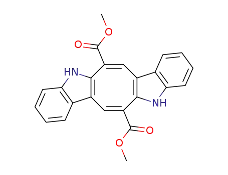 Cycloocta[1,2-b:5,6-b']diindole-6,13-dicarboxylicacid, 5,12-dihydro-, 6,13-dimethyl ester