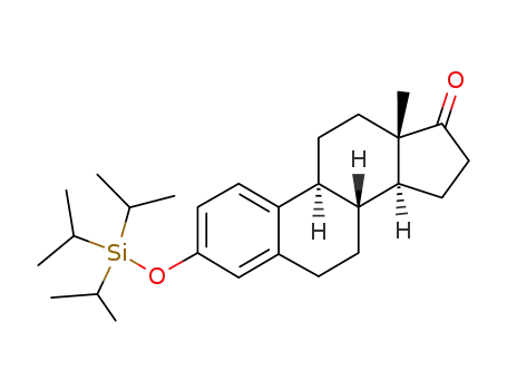 (8R,9S,13S,14S)-13-Methyl-3-triisopropylsilanyloxy-6,7,8,9,11,12,13,14,15,16-decahydro-cyclopenta[a]phenanthren-17-one