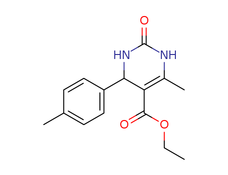 Ethyl 6-methyl-4-(4-methylphenyl)-2-oxo-1,2,3,4-tetrahydro-5-pyrimidinecarboxylate