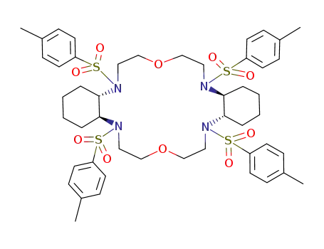 (1S,9S,14S,22S)-2,8,15,21-Tetrakis(p-toluenesulfonyl)-5,18-dioxa-2,8,15,21-tetraazatricyclo[20.4.0.09,14]hexacosane