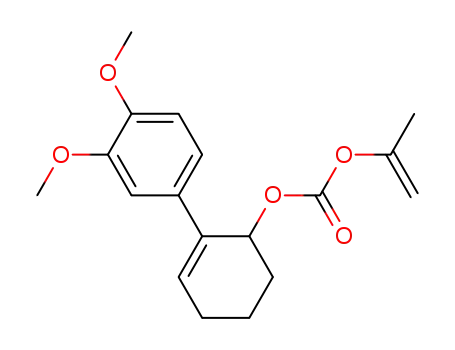 2-(3,4-dimethoxyphenyl)-3-[(isopropenyloxycarbonyl)oxy]-1-cyclohexene