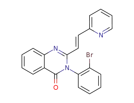 (S)-3-(2-bromo-phenyl)-2-(2-pyridin-2-yl-vinyl)-3H-quinazolin-4-one